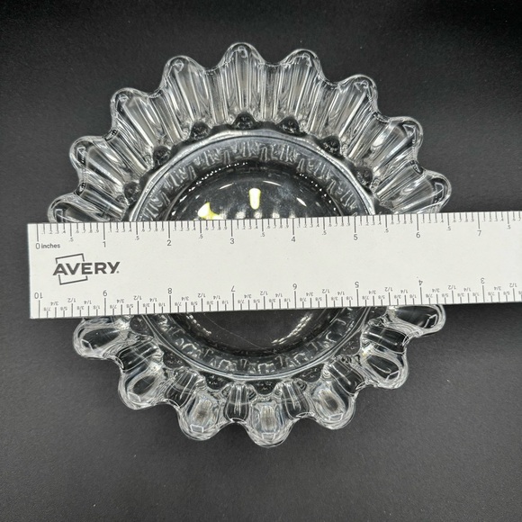 1970s Orrefors Princess Cut Swedish Crystal Glass Dish - Picture 5 of 17